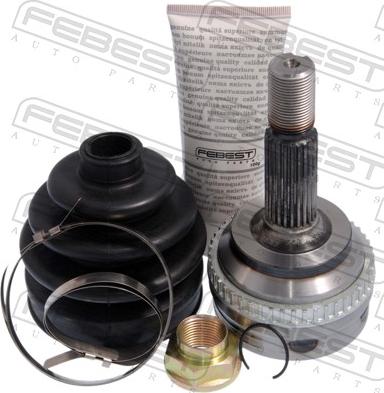 Febest 0110-035A48 - Шарнірний комплект, ШРУС, приводний вал autocars.com.ua