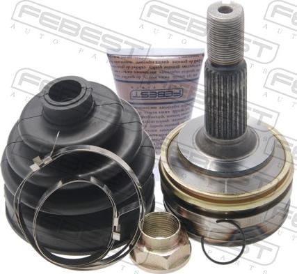 Febest 0110-035 - Шарнірний комплект, ШРУС, приводний вал autocars.com.ua