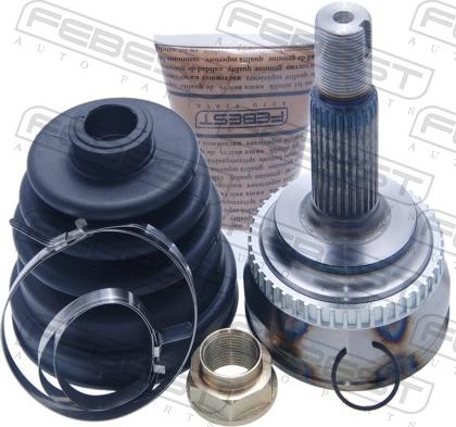 Febest 0110-055A48 - Шарнірний комплект, ШРУС, приводний вал autocars.com.ua