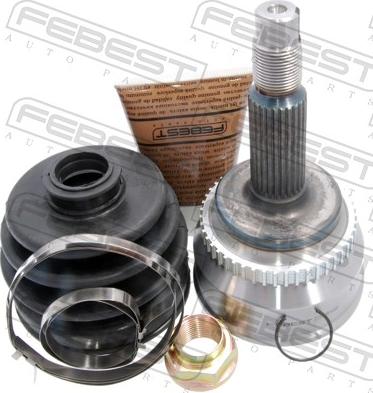 Febest 0110-061A48 - Шарнірний комплект, ШРУС, приводний вал autocars.com.ua