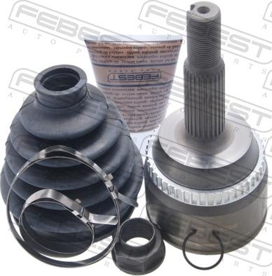 Febest 0110-ACV30A48 - Шарнірний комплект, ШРУС, приводний вал autocars.com.ua