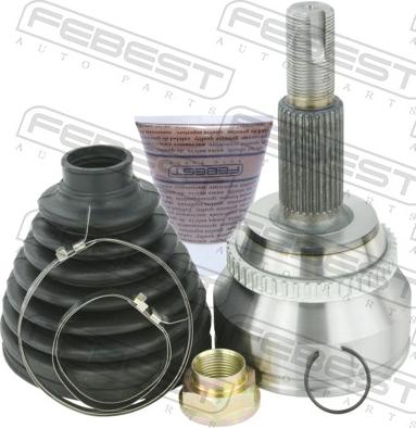 Febest 0110GGL15A48 - Шарнірний комплект, ШРУС, приводний вал autocars.com.ua