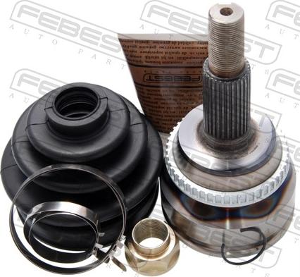 Febest 0110-GSV40A48 - Шарнірний комплект, ШРУС, приводний вал autocars.com.ua