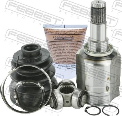 Febest 0111-2NZFE - Шарнірний комплект, ШРУС, приводний вал autocars.com.ua