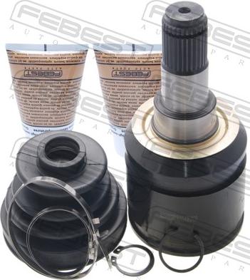 Febest 0111-GRJ120 - Шарнірний комплект, ШРУС, приводний вал autocars.com.ua