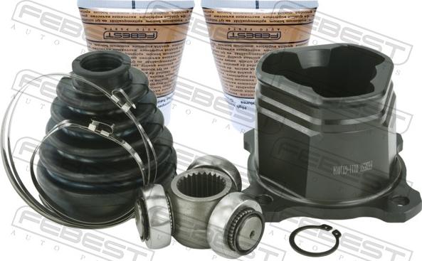Febest 0111-GX100R - Шарнірний комплект, ШРУС, приводний вал autocars.com.ua