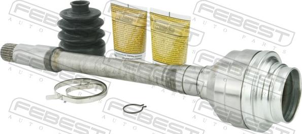 Febest 0111-MCV20RH - Шарнірний комплект, ШРУС, приводний вал autocars.com.ua