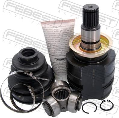 Febest 0111-SXA10RH - Шарнірний комплект, ШРУС, приводний вал autocars.com.ua