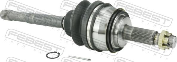 Febest 0114-KUN26 - Приводний вал autocars.com.ua