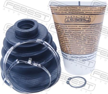 Febest 0115-GRX125 - Пильник, приводний вал autocars.com.ua