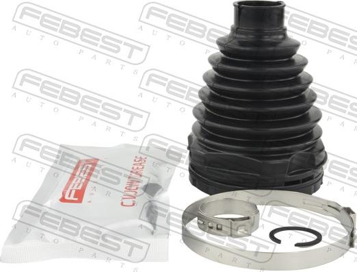 Febest 0115P-ASV70T - Пильник, приводний вал autocars.com.ua