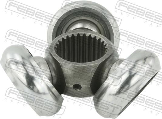 Febest 0116AGV10 - Муфта з шипами, приводний вал autocars.com.ua