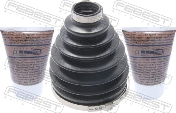 Febest 0117P-KUN26 - Пильник, приводний вал autocars.com.ua