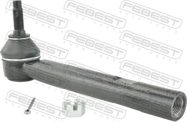 Febest 0121-GGL25 - Наконечник рульової тяги, кульовий шарнір autocars.com.ua