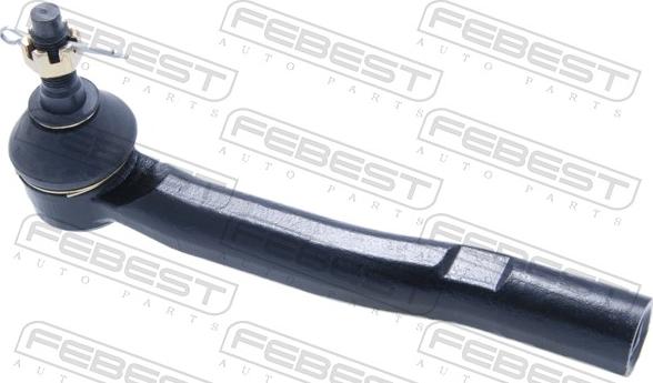 Febest 0121-GSU40LH - Наконечник рульової тяги, кульовий шарнір autocars.com.ua