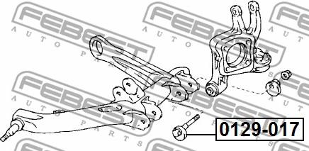 Febest 0129-017 - Болт autocars.com.ua