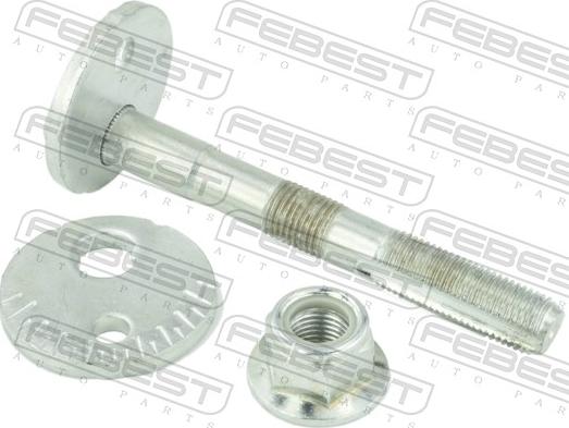 Febest 0129-019-KIT - Болт регулювання розвалу коліс autocars.com.ua