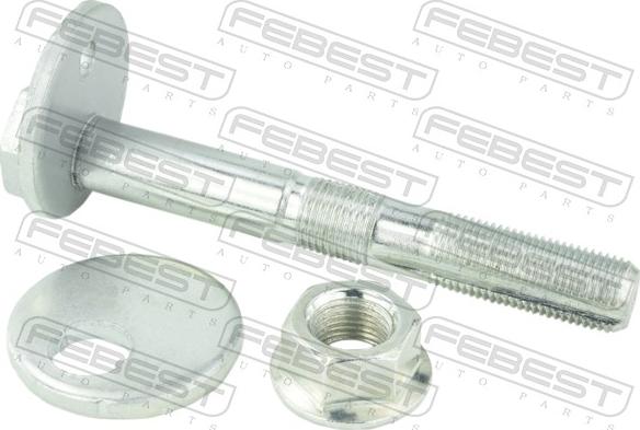 Febest 0129-020-KIT - Болт регулювання розвалу коліс autocars.com.ua