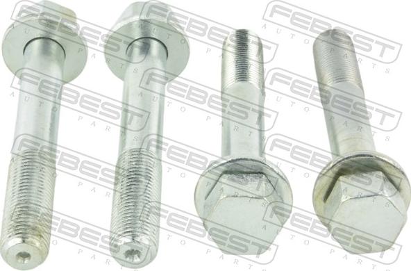 Febest 0129-022-PCS4 - Болт регулювання розвалу коліс autocars.com.ua