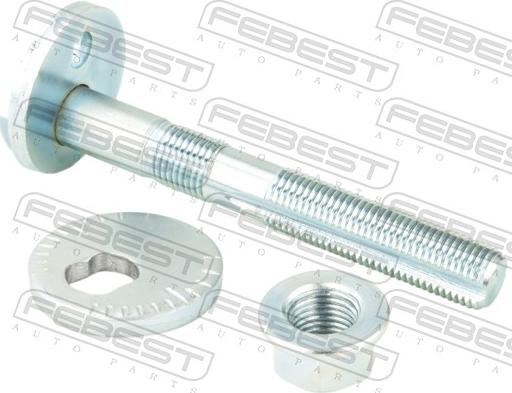 Febest 0129-025-KIT - Болт регулювання розвалу коліс autocars.com.ua
