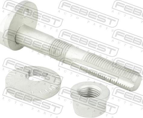Febest 0129-026-KIT - Болт регулювання розвалу коліс autocars.com.ua