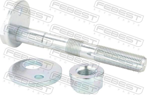 Febest 0129-028-KIT - Болт регулювання розвалу коліс autocars.com.ua