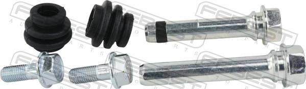 Febest 0174-ACV40F-KIT - Направляючий болт, корпус скоби гальма autocars.com.ua