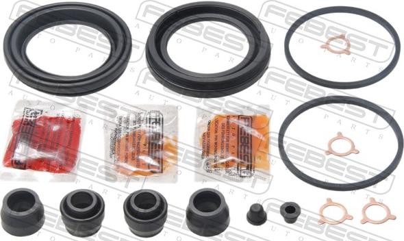 Febest 0175-ACA20F - Ремкомплект, гальмівний супорт autocars.com.ua