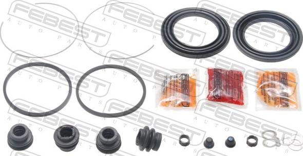 Febest 0175-ACA30F - Ремкомплект, гальмівний супорт autocars.com.ua