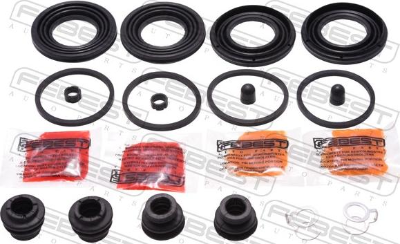 Febest 0175-ASU40F - Ремкомплект, гальмівний супорт autocars.com.ua