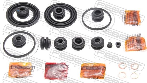 Febest 0175-ET196F - Ремкомплект, гальмівний супорт autocars.com.ua