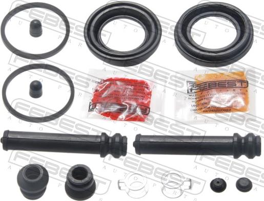 Febest 0175-GRJ200R - Ремкомплект, гальмівний супорт autocars.com.ua