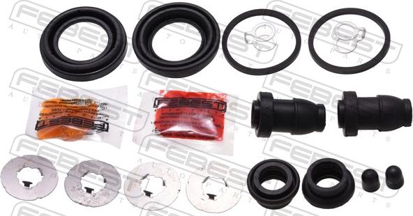 Febest 0175-GSE25R - Ремкомплект, гальмівний супорт autocars.com.ua