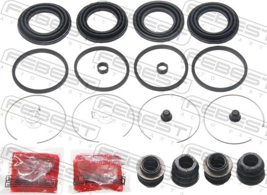 Febest 0175-JZX110F - Ремкомплект, гальмівний супорт autocars.com.ua