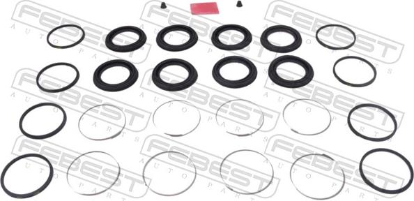 Febest 0175-LC90F - Ремкомплект, гальмівний супорт autocars.com.ua