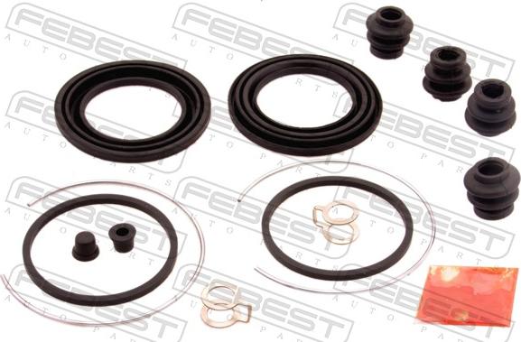 Febest 0175-NZE120F - Ремкомплект, гальмівний супорт autocars.com.ua