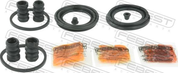 Febest 0175-QNC20F - Ремкомплект, гальмівний супорт autocars.com.ua