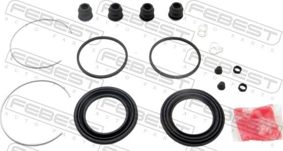 Febest 0175-TRH200F - Ремкомплект, гальмівний супорт autocars.com.ua