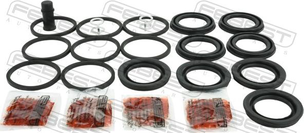 Febest 0175-UCF30F - Ремкомплект, гальмівний супорт autocars.com.ua