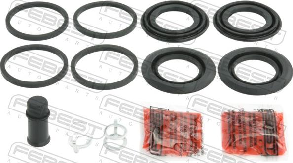 Febest 0175-USF40R - Ремкомплект, гальмівний супорт autocars.com.ua