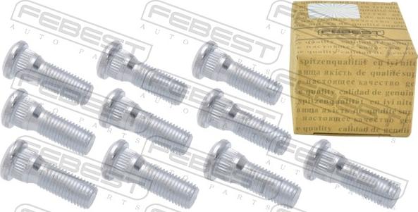 Febest 0184-005-PCS10 - Болт кріплення колеса autocars.com.ua