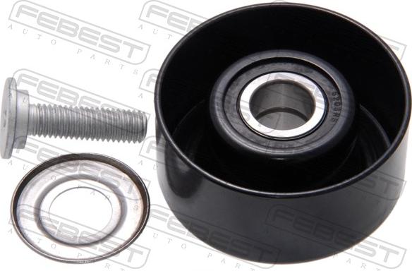 Febest 0187-2AZFE - Паразитний / провідний ролик, поліклиновий ремінь autocars.com.ua