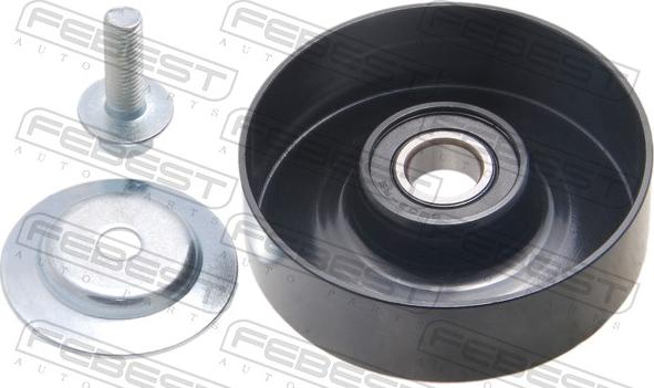 Febest 0187-GX115 - Паразитний / провідний ролик, поліклиновий ремінь autocars.com.ua