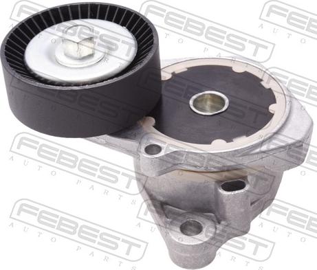 Febest 0190-URS206 - Натягувач ременя, клинові зуб. autocars.com.ua