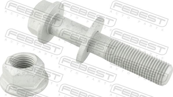 Febest 0198-018-KIT - Болт регулювання розвалу коліс autocars.com.ua