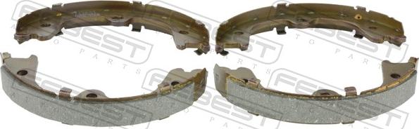 Febest 0202-S50R - Гальмівні колодки autocars.com.ua
