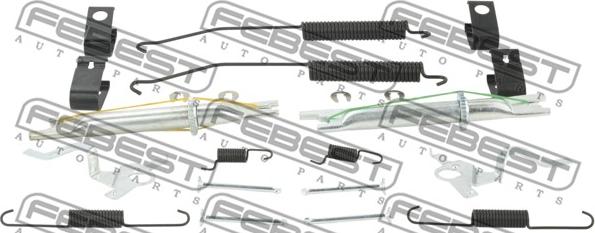 Febest 0204-D40MR-KIT - Комплектуючі, гальмівна система autocars.com.ua