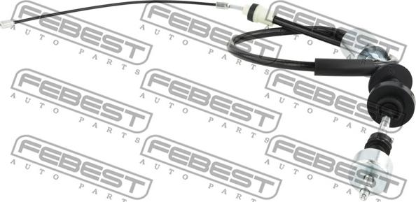 Febest 02108-G15RA - Трос, управление сцеплением avtokuzovplus.com.ua