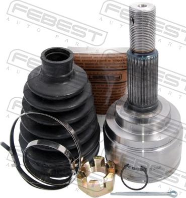 Febest 0210-B30 - Шарнірний комплект, ШРУС, приводний вал autocars.com.ua