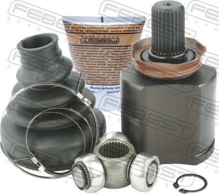 Febest 0211-G15RAATLH - Шарнірний комплект, ШРУС, приводний вал autocars.com.ua